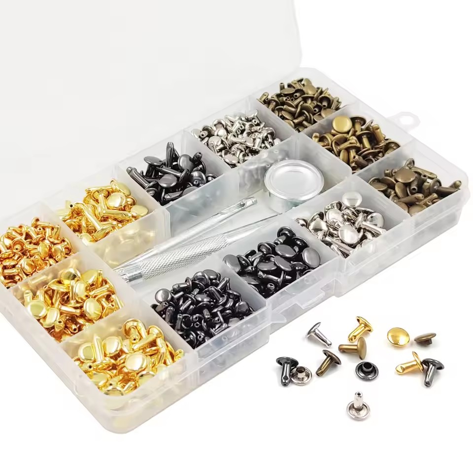 Metal Double Cap Rivets Stud R - đánh giá và giá Rivet Setter Tool