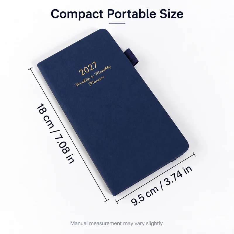 2027 Weekly & Monthly Pocket P - đánh giá và giá Leather Work Diary Covers