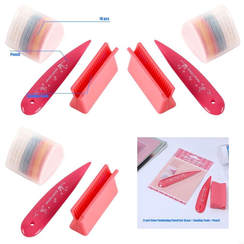 L43A Bộ 10 Phấn Thợ May Màu Kè - đánh giá và giá Bone Folder Tool