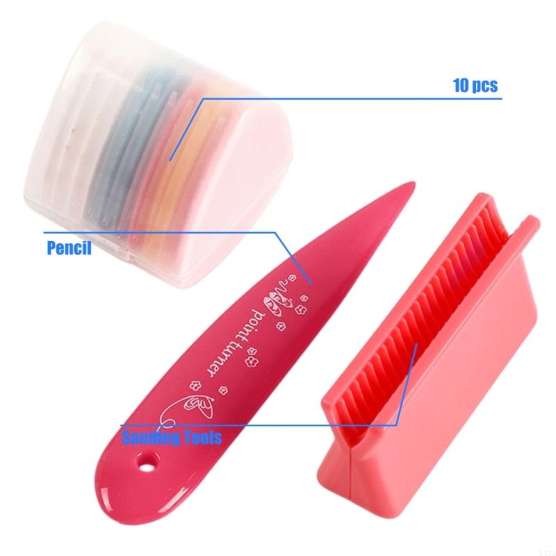 L43A Bộ 10 Phấn Thợ May Màu Kè - đánh giá và giá Bone Folder Tool